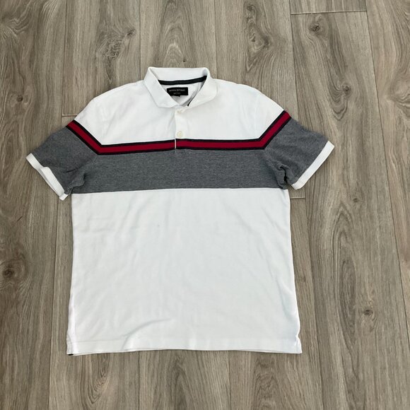 Lot of 3 Banana Republic Shirts Men's Large Dress Polo Golf Casual Short Sleeve - Picture 2 of 16